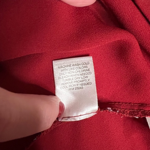 New York & Company Sleeveless Button-Back Blouse Size XL - Picture 6 of 6